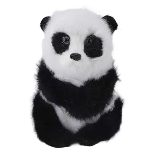 AONYAYBM Mini-Panda-Plüschtier, Stofftier-Panda, 4-Zoll-Panda-Panda, Weiche Kleine Panda-Puppe, Niedliche Panda-Puppe, Tierspielzeug, Ornament, Tischdekoration für Jungen und Mädchen, Geschenk, Geburt von AONYAYBM
