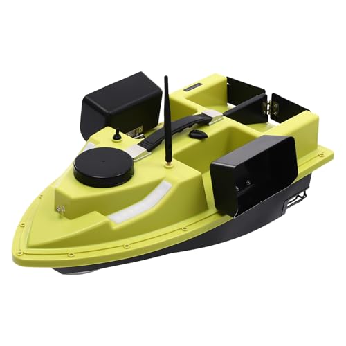 AOOUNGM 500m Futterboot Ferngesteuert, GPS Köderboot Wireless, 2kg Fischköderboot RC, Nachtangeln Fischköder Köderboot, Angeln Futterboot Köderlieferboot von AOOUNGM