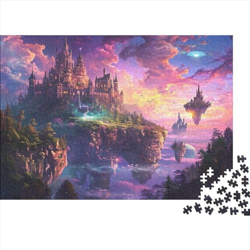 Die märchenwelt Jigsaw Puzzles for Adults 1000 Piece Wunderland im Traum Jigsaw PuzzlesColorful Jigsaw PuzzleHome Decorationgreat Gift for Teenagersfor Adults & Kids Age 12 Years Up 1000pcs (75x50c von AOREFGZZE