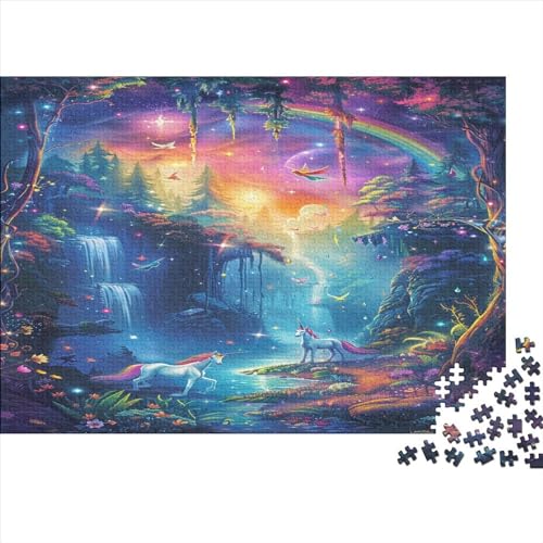 Die märchenwelt Jigsaw Puzzles for Adults 1000 Pieces Wunderland im Traum Jigsaw PuzzlesPremium 100% Recycled BoardWooden Toygreat Gift for Teenagersfor Adults & Kids Age 12 Years Up 1000pcs (75x50 von AOREFGZZE