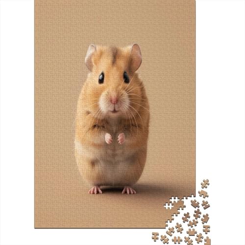 Hamster 1000 Stück Puzzle Für Erwachsene 1000 Stück Puzzle Für Erwachsene-Crazy Süßigkeiten-1000 Stück Puzzle Große Puzzles Kinder Lernspiel Spielzeug Geschenk Puzzel 1000pcs (75x50cm von AOREFGZZE