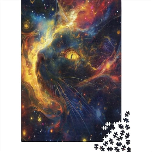 Kat Puzzle 1000 Teile, Erwachsene, Klassische Puzzle, Impossible Puzzle,Geschicklichkeitsspiel Für Die Ganze Familie Erwachsenenpuzzle Ab 14 Jahren Puzzel 1000pcs (75x50cm) von AOREFGZZE