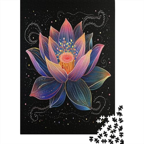 Lotus 1000 Stück Puzzle Für Erwachsene 1000 Stück Puzzle Für Erwachsene-Crazy Süßigkeiten-1000 Stück Puzzle Große Puzzles Kinder Lernspiel Spielzeug Geschenk Puzzel 1000pcs (75x50cm) von AOREFGZZE