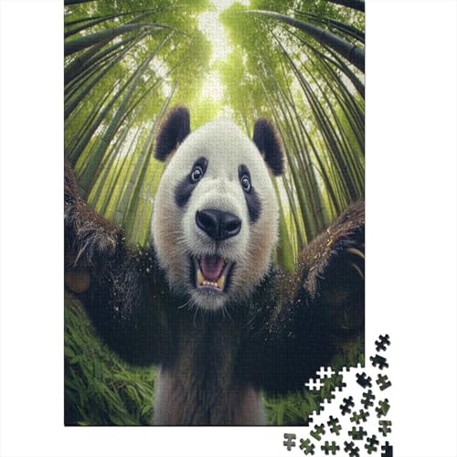 Panda Puzzle 1000 Teile Erwachsener Kniffel Spaß Für Die Ganze Familie - Abwechslungsreiche 1000 Puzzleteilige Motive Puzzle Erwachsene, Puzzel 1000pcs (75x50cm) von AOREFGZZE