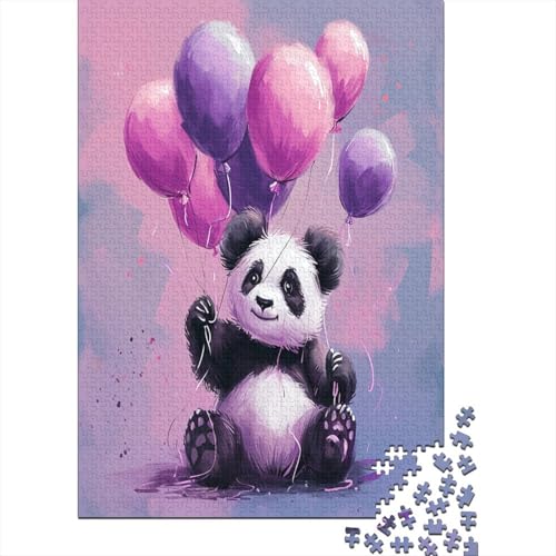 Panda Puzzlespiel 1000 Teile Puzzles Für Erwachsene Lernspiel Herausforderung Spielzeug 1000 Teile Puzzles Für Erwachsene Kinder Erwachsenen Puzzlespiel Puzzel 1000pcs (75x50cm) von AOREFGZZE