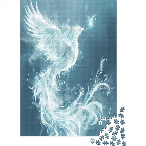 Phoenix 1000 Stück Puzzles Für Erwachsene Teenager Stress Abbauen Familien-Puzzlespiel Mit Poster in 1000-teiliges Puzzle Kinder Lernspiel Spielzeug Geschenk Puzzel 1000pcs (75x50cm) von AOREFGZZE