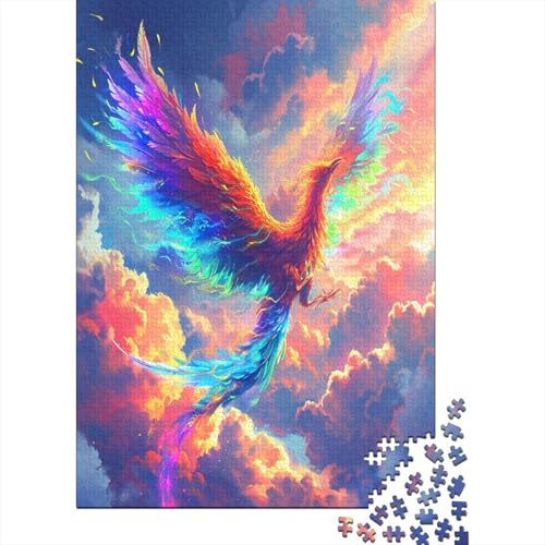 Phoenix Puzzle 1000 Teile Erwachsener Kniffel Spaß Für Die Ganze Familie - Abwechslungsreiche 1000 Puzzleteilige Motive Puzzle Erwachsene, Puzzel 1000pcs (75x50cm) von AOREFGZZE