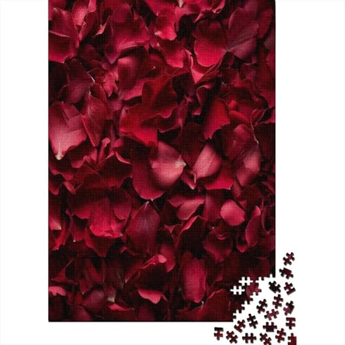 Rose Puzzle 1000 Teile Erwachsener Kniffel Spaß Für Die Ganze Familie - Abwechslungsreiche 1000 Puzzleteilige Motive Puzzlespiel Erwachsene, Puzzel 1000pcs (75x50cm) von AOREFGZZE