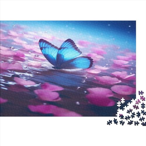 Schöner Schmetterling. Jigsaw Puzzles for Adults 1000 Piece Schmetterling. - ja. Puzzle Educational GamesPremium 100% Recycled BoardWooden ToyGreat Gift for Adultsfor Adults & Kids Age 12 Years Up 10 von AOREFGZZE