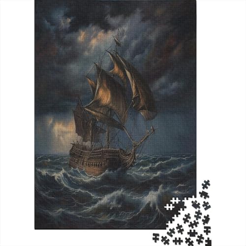 Segelboot Puzzlespiel 1000 Teile Puzzles Für Erwachsene Lernspiel Herausforderung Spielzeug 1000 Teile Puzzles Für Erwachsene Kinder Erwachsenen Puzzlespiel Puzzel 1000pcs (75x50cm) von AOREFGZZE