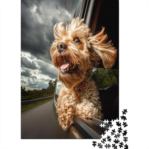 Shih Tzu. 1000 Stück Puzzles Für Erwachsene Teenager Stress Abbauen Familien-Puzzlespiel Mit Poster in 1000-teiliges Puzzle Kinder Lernspiel Spielzeug Geschenk Puzzel 1000pcs (75x50cm) von AOREFGZZE