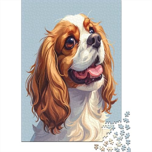 Springer Spaniel Puzzlespiel 1000 Teile Puzzles Für Erwachsene Lernspiel Herausforderung Spielzeug 1000 Teile Puzzles Für Erwachsene Kinder Erwachsenen Puzzlespiel Puzzel 1000pcs (75x50cm) von AOREFGZZE