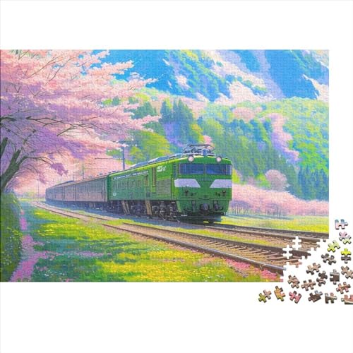 Weit Weg Jigsaw Puzzles for Adults 1000 Piece Grüne Bahn. Jigsaw PuzzlesSustainable Puzzle for AdultsWooden ToyGreat Gift for Adultsfor Adults & Kids Age 12 Years Up 1000pcs (75x50cm) von AOREFGZZE