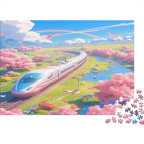 Weit Weg Jigsaw Puzzles for Adults 1000 Piece Zum Beispiel der Freeway. Challenging GameColorful Jigsaw PuzzleWooden Toygreat Gift for Teenagersfor Adults & Kids Age 12 Years Up 1000pcs (75x50cm) von AOREFGZZE