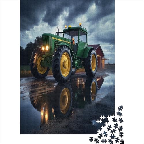 Zugmaschine 1000 Stück Puzzles Für Erwachsene Teenager Stress Abbauen Familien-Puzzlespiel 1000-teiliges Puzzle Kinder Lernspiel Spielzeug Geschenk Puzzel 1000pcs (75x50cm) von AOREFGZZE