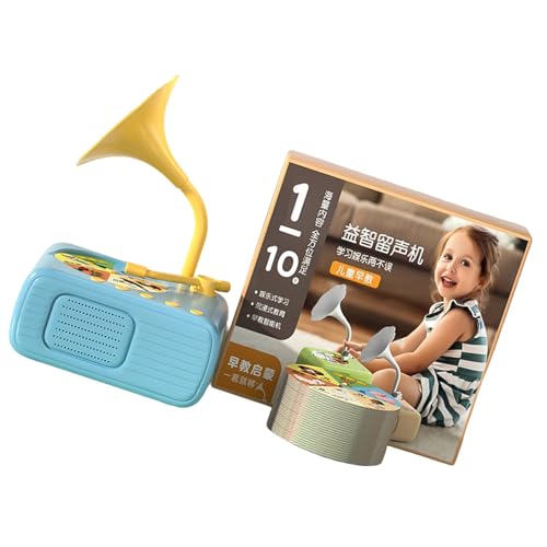 AOSAIXIS Kinder Musical Gramophon Spielzeug USB Wiederaufladbare Musikbox Mit Bildungskarten Für Kinder Lernen Geburtstag Geschenk Kleinkind Musikbox Grammophon AOSAIXIS Kinder Musical Gramophon Spielzeug USB Wiederaufladbare Musikbox Mit Bildungskarten Für Kinder Lernen Geburtstag Geschenk Kleinkind Musikbox Grammophon von AOSAIXIS