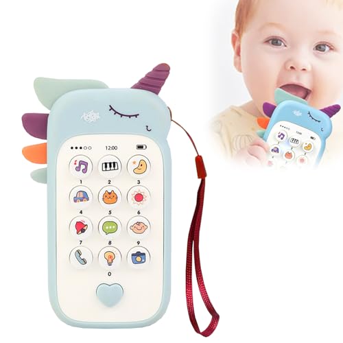 Musikalische Spielzeuge FüR Babies Baby Handy Spielzeug Handy Lernspielzeug Ab 1 Jahr Mit LiedkläNgen Geschenk FüR MäDchen und Jungen Kann FrüHerziehungsspielzeug Verwendet Werden von AOUZOVLI