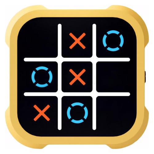 Tic Tac Toe Spielzeugbrettspiele Tic Tac 4-In-1 Puzzlespielkonsole Tic Tac Toe Extreme 4-In-1-Handspielkonsole FüR Kinder Tic Tac Toe Spielzeugbrettspiele Tic Tac 4-In-1 Tic Tac Toe Extreme von AOUZOVLI