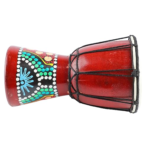 H?lzernes Djembe-Handschlaginstrument f¨¹r Kinder und Erwachsene. Traditionelle Afrikanische Trommel mit Klarem Klang,Zubeh?r f¨¹r Golfwagen von AOWINHIT