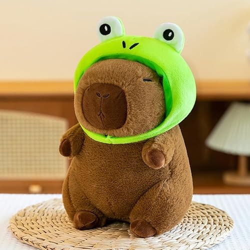 AOYEAH 25cm Serie Capybara Plüsch Simulation Capibara Anime Fluffty Spielzeug niedliche Puppe Stofftiere weiche Puppe Plüsch Plüsch Weihnachts Geschenke von AOYEAH