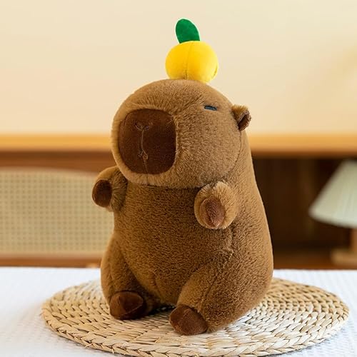 AOYEAH 25cm Serie Capybara Plüsch Simulation Capibara Anime Fluffty Spielzeug niedliche Puppe Stofftiere weiche Puppe Plüsch Plüsch Weihnachts Geschenke von AOYEAH