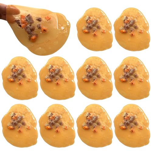 AOpghY 10pcs gefälschte Erbrochene 4 '' TPR Soft Streichspielzeug realistische Streichmaterial für Halloween April Fool's Day Badezimmer Kühlschrank Küche Bürgersteig Sidewalk Bars Neuheit Toys von AOpghY