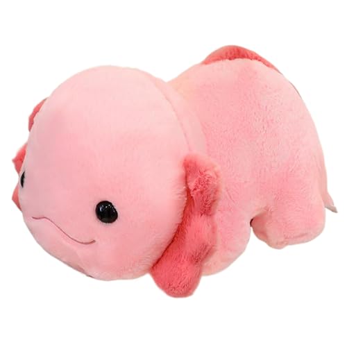 AOpghY Axolotl Plüsch 17.7 '' Axolotl gefülltes Tier weiche Axolotl Puppe Baumwolle Plüsch Kissen Nältige Axolotl Spielzeug Plüsch Puppe Interessantes Plüschspielzeug von AOpghY