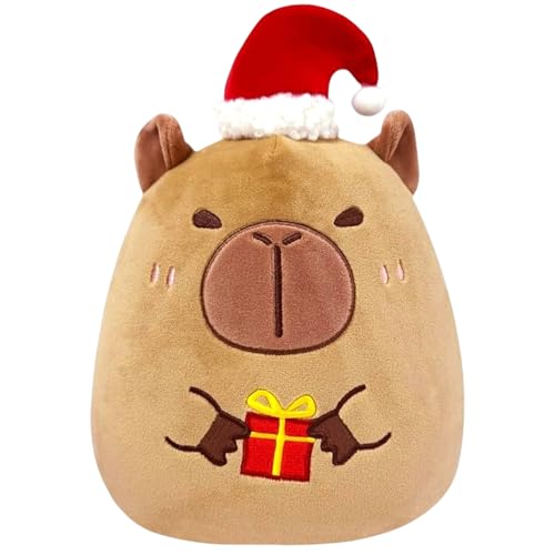 AOpghY Capybara Plüsch, 9,8 Zoll niedliches Capybara gefülltes Tier, weich bequemes Capybara Spielzeug für Kinder Erwachsene Weihnachtsgeburtstag Geschenke Capybara Plüsch von AOpghY