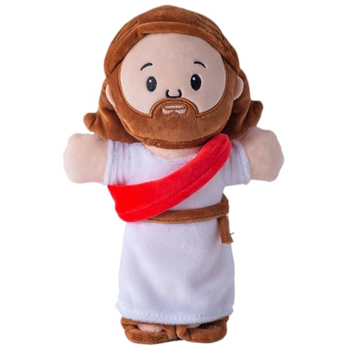 AOpghY Jesus Plüsch Puppe lächelnde Freunde Plüsch gefülltes Jesus Plushie 20 '' Figure Plüschspielzeug zum Geburtstag Kindertag Valentinstag Geschenkdekoration Puppe Jesus Plüsch von AOpghY