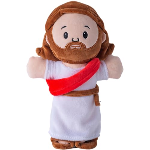 AOpghY Jesus Plüschpuppe lächelnde Freunde Plüsch gefülltes Jesus Plushie 20 '' Figurenplüschspielzeug zum Geburtstag Kindertag Valentinstag Geschenkdekoration Dollplush Figuren von AOpghY