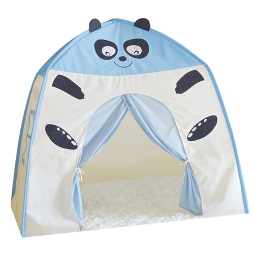 AOpghY Kinderspiele Zelt Prinzessin Castle Fairy Playhouse 51 x 39 x 51 Zoll großes Tipi Zelt für Kinder süße Indoor -Spielzeltgeschenk, Blaue Kinder Spielen Zelte von AOpghY