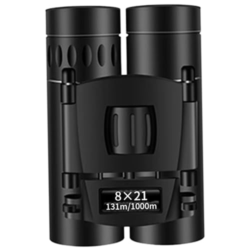 AOpghY Kompaktes Fernglas 8x21 Faltfernglas HD Bak4 Optics Lenes Mini-Teleskop-Fernglas für Vogelbeobachtung, Reisen, Wandern, Outdoor-Ferngläser von AOpghY