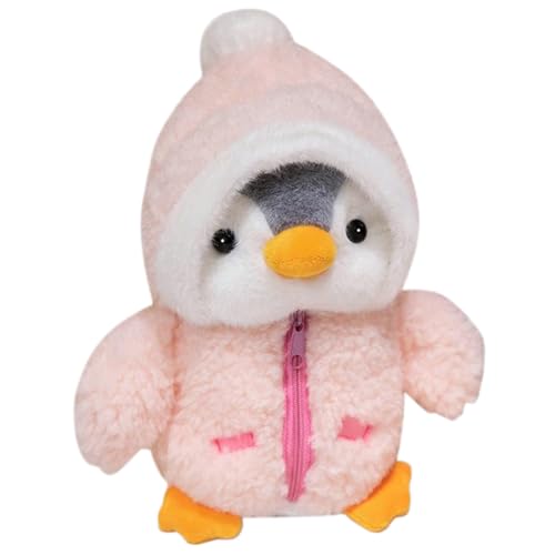 AOpghY Penguin Plüsch, niedliches Pinguin -Stofftier mit Hut und Kleidung 10 Weihnachtsgefüllte Tiere, weiche Körper Pudy Penguine Style 1 gefüllte Tiere Teddybären von AOpghY