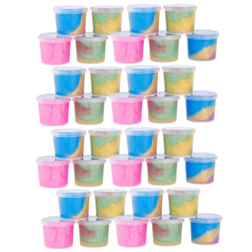 AOpghY Playdough Set 36pcs/Set Nicht klebrig dehnbar gemischte Farbe Playdough Stress Relief DIY Play Teig für Spielzeug für Mädchen & Jungen, Party-Prop-Neuheit Toys von AOpghY