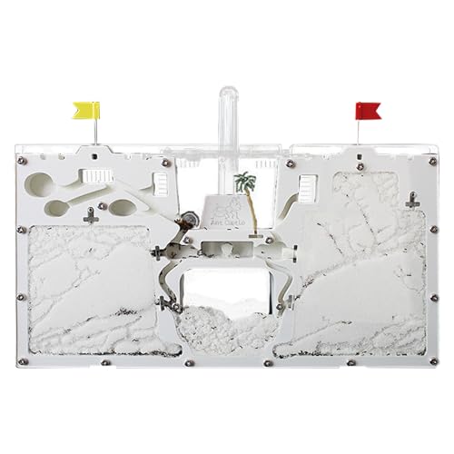 Ant Farm Castle, Ameisenfarmen mit Sand & Werkzeug Kit, Ant -Kolonie Beobachtung Wissenschafts -Kit, Ameise Viewing Habitat Bildungsspielzeug, keine Ameisen & Ameisenfutter Kinderunterhaltungsprodukte von AOpghY