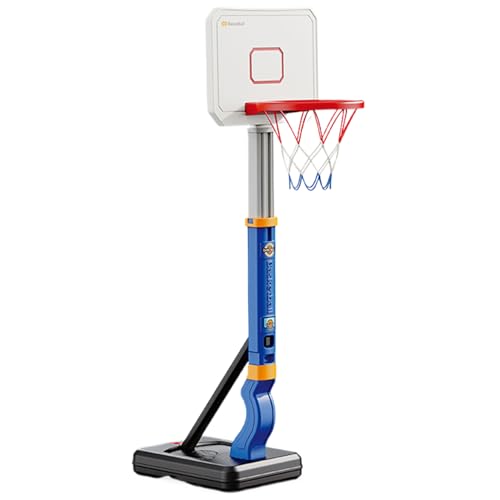 Pool Basketball Hoop, verstellbare Höhe Pool Basketball Hoop Pool mit 4 Bällen, ABS -Plastikbasketball -Hoop für Kindergeschenke, Außenpool -Basketball -Hoop Outdoor im Freien von AOpghY