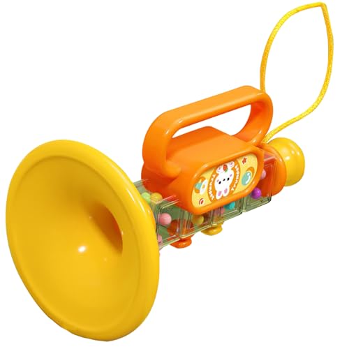 Spielzeug Trompete spielbare bunte Kinder Trompete süße Cartoon -Entwicklungs -Abs Trompete mit abnehmbarem Hangseil Bildungskinder Musik Spielzeug Spielzeug und Spiele von AOpghY