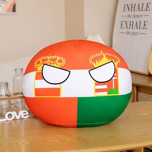 APANSHJY 30 cm Country Ball Plüschtier, Kawaii Polandball Gefüllter Plüschanhänger, for Kinder Mädchen Anime Fans Zimmerdekoration Ornament Italien(A-hempire) von APANSHJY