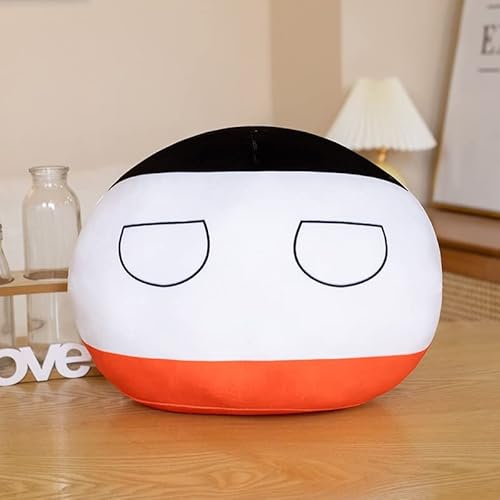 APANSHJY 30 cm Country Ball Plüschtier, Kawaii Polandball Gefüllter Plüschanhänger, for Kinder Mädchen Anime Fans Zimmerdekoration Ornament Italien(Germany2) von APANSHJY