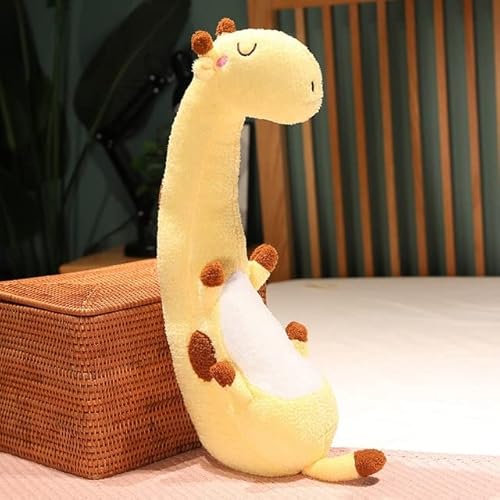 APANSHJY 75-140CM Plüsch Lange Kissen Fuchs Dinosaurier Giraffe Plüsch Spielzeug Kuscheltiere Puppe for Kinder Baby Mädchen Geschenke(Color:Deer,Size:110CM) von APANSHJY