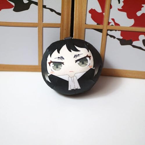 APANSHJY 8 cm große Plüschfigurenpuppen, Cosplay Dazai Nakajima Nakahara, ausgestopfter Anhänger, Tasche Mini Keychian, Geschenk for Kinder und Mädchen(C) von APANSHJY