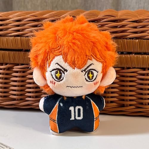 APANSHJY Haikyuu Weiche Figur Tobio Kageyama/Hinata Shoyo/Yu Nishinoya Plüschfigur Weiche ausgestopfte Plüschanhängertasche(Hinata Shoyo) von APANSHJY