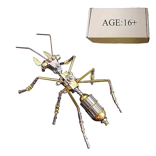 APAP 3D-Steampunk-Metall-Puzzle, mechanisches Insektenmodell, Metall-Puzzle, DIY-Bastelset, tolles Geschenk für Jugendliche und Erwachsene, 100 Stück von APAP