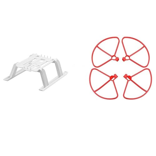 Zubehör für Drohnen For Fimi x8 se Schnellfreigabe -Fahrwerk for Fimi x8 SE 2020 RC Kameraschutzschutz erhöhte schockdes Bein verlängert Füße Drohnenzubehör austauschbar ( Color : Red protector ) von APEFIT