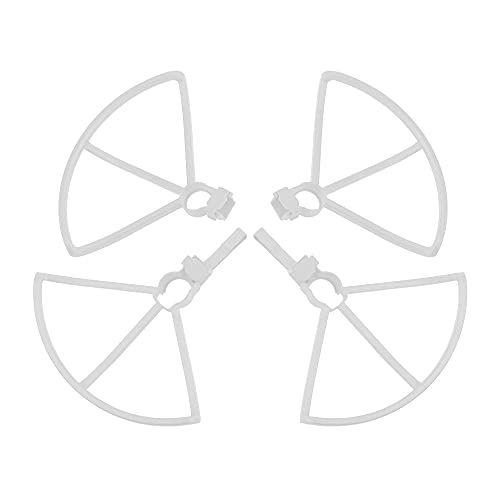 Zubehör für Drohnen For Hubsan -Propeller for Hubsan Zino H117S Props Propeller Guard Protective Cover Quadcopter Accessoires Blade for Hubsan Zino H117s austauschbar (Color : White-guard) von APEFIT