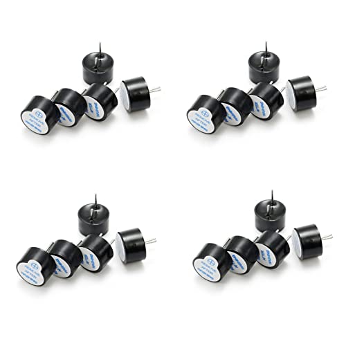 Zubehör für Drohnen Super laut 5V Active Alarm Summer Beeper Tracker 9x5,5 mm 12x9,5 mm for Rc Flugzeughubschrauber FPV Rennspuren austauschbar (Color : 10PCS 12X9.5mm) von APEFIT