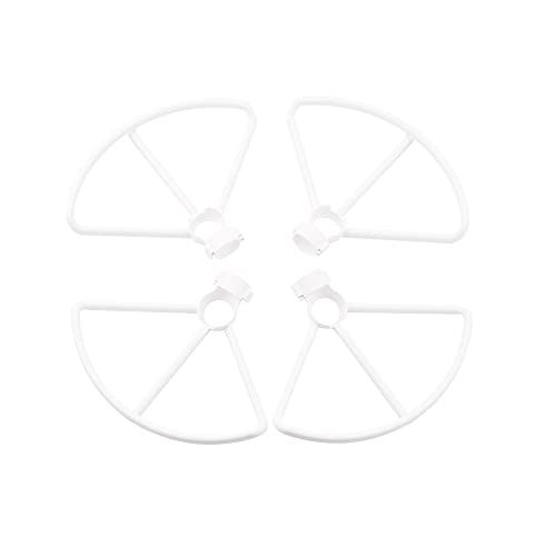 Zubehör für Drohnen for Fimi Ersatzpropeller for FIMI A3 Drohnenschutz Propelller Protector Schnellfreisetzungen Props Blade Accessoire Ersatzteile austauschbar (Color : White Guard only) von APEFIT