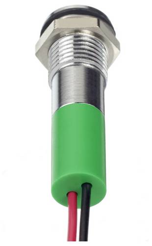 LED Indikator 8mm Lötösen Grün 12v von APEM