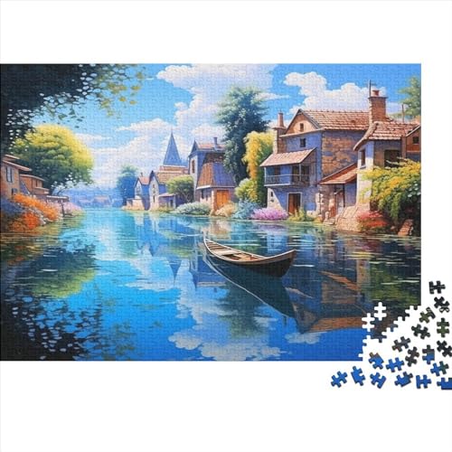 Venice Canal View (3) Familienfreude: 1000 Teile Für Gemeinsames Puzzeln Und Schöne Momente Mit Den Kindern!1000pcs (75x50cm) von APJP