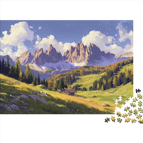 Wonderful Relaxační Výzva Pro Dospělé: 1000 Wonderful Dílkové Puzzle Odstraňuje Stres A Zlepšuje Wonderful Soustředění!300pcs (40x28cm) von APJP